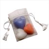 Mini Heart Gift in Sheer Fabric Bag