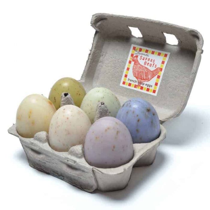 1/2 Dozen Assorted French Egg Soaps