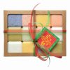 Holiday Gift Box with 12 Assorted Guest Soaps & Gift Card