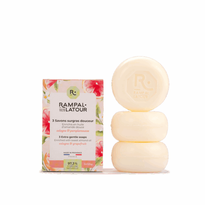 125g Round Cologne Extra Fine French Soap
