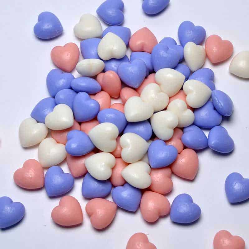 French Heart Shaped Mini Guest Soap